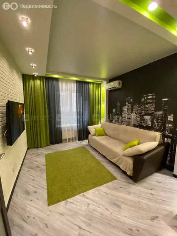 1-комнатная квартира: Казань, улица Николая Ершова, 62Г (36.8 м) - Фото 1