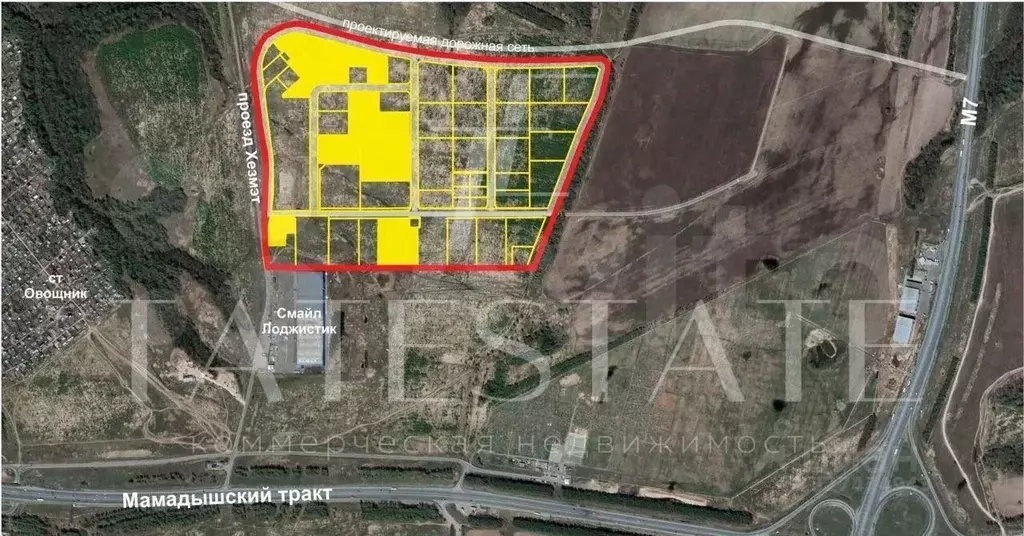 Участок в Татарстан, Казань проезд Хезмэт, 22 (24.0 сот.) - Фото 2