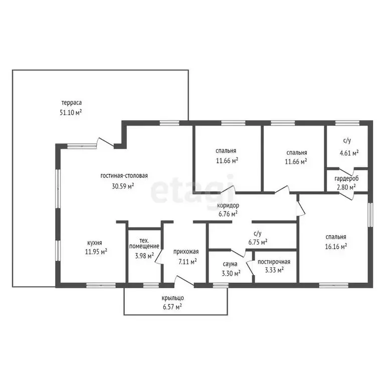 Дом в Красноярский край, Емельяновский муниципальный округ, коттеджный ... - Фото 2