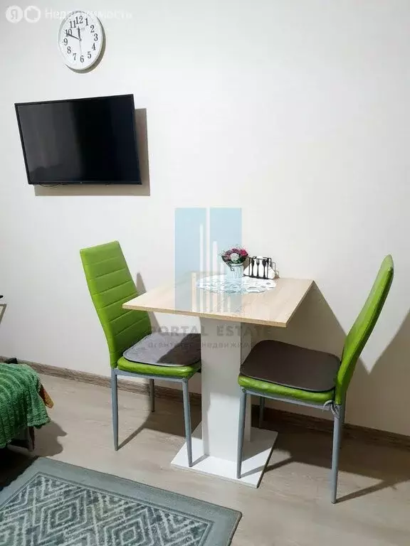 Квартира-студия: Подольск, микрорайон Климовск, Железнодорожная улица, ... - Фото 2