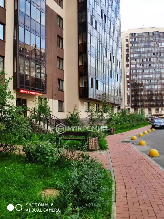 1-к кв. Ленинградская область, Мурино Всеволожский район, бул. ... - Фото 0