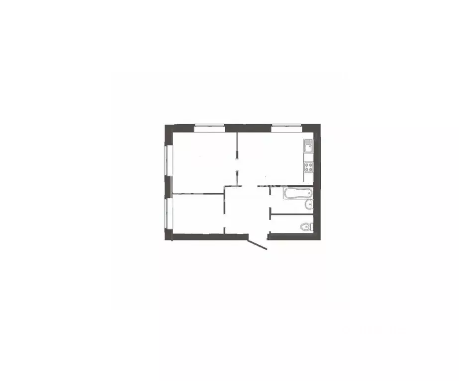 2-к кв. Москва ул. Адмирала Макарова, 6Бк1 (41.8 м) - Фото 1