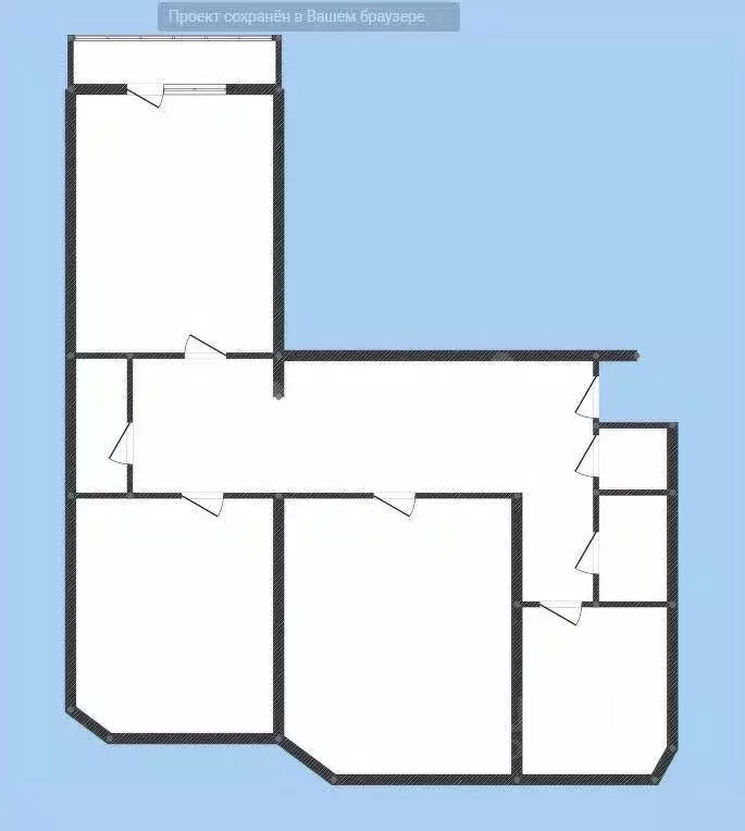 3-к кв. Белгородская область, Губкин ул. Космонавтов, 1 (75.5 м) - Фото 1