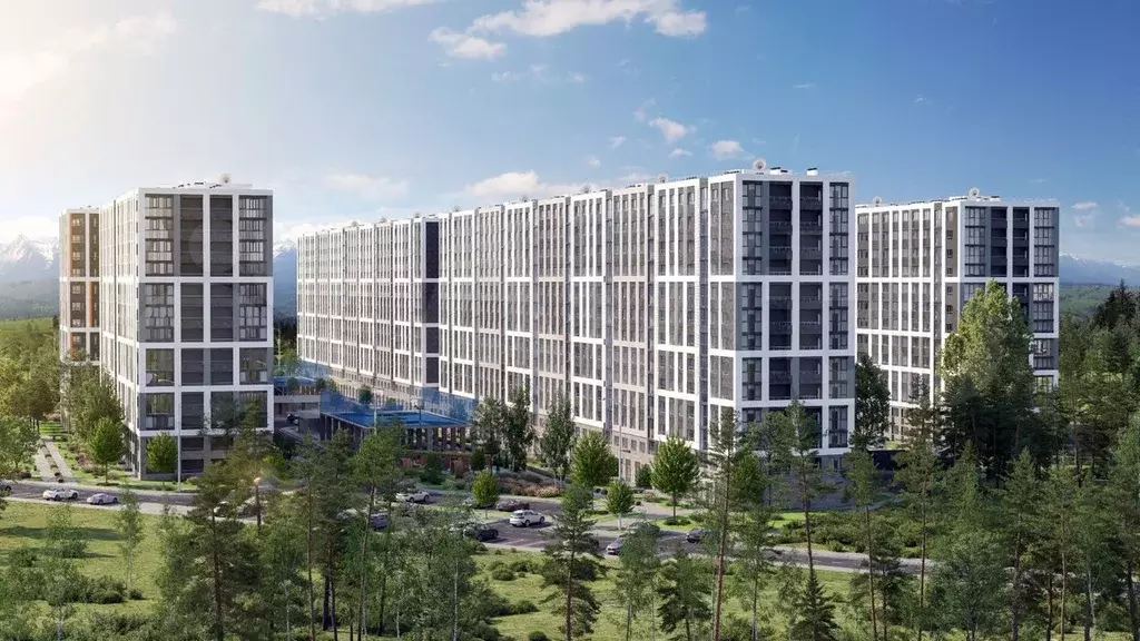 1-к. квартира, 36,9 м, 12/13 эт. - Фото 0