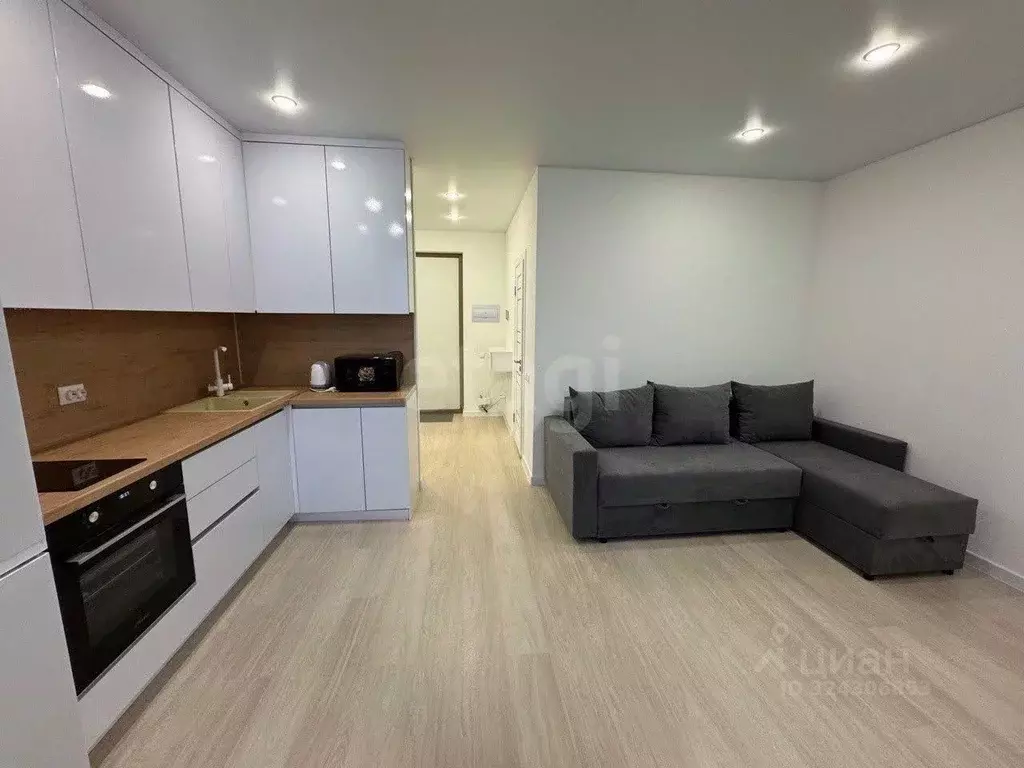 Студия Тюменская область, Тюмень ул. Эльвиры Федоровой, 1к1 (32.0 м) - Фото 2