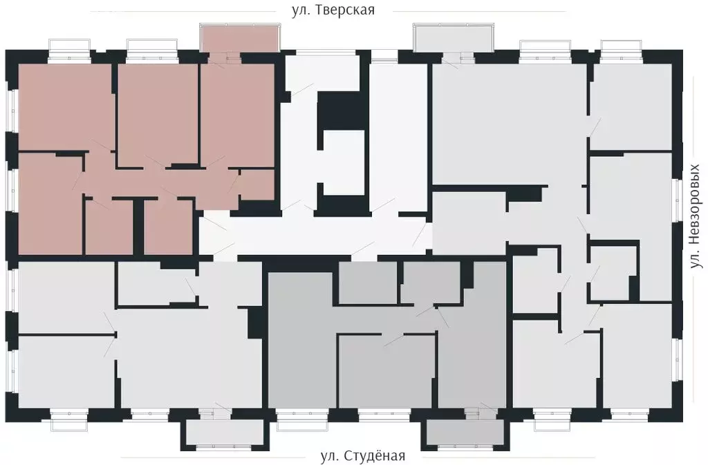 3-комнатная квартира: Нижний Новгород, ЖК Резиденция (72.7 м) - Фото 2