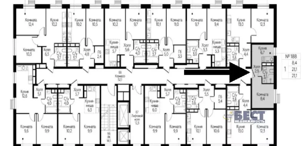 Продается 1-комнатная квартира - Фото 2
