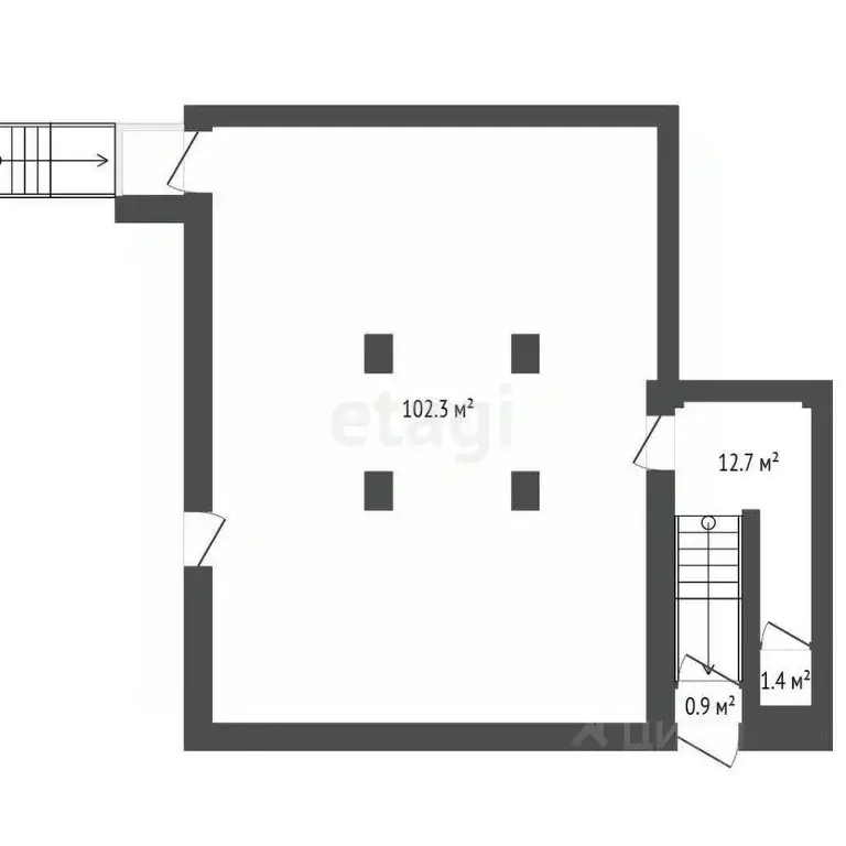 Помещение свободного назначения в Тюменская область, Тюмень ул. ... - Фото 2