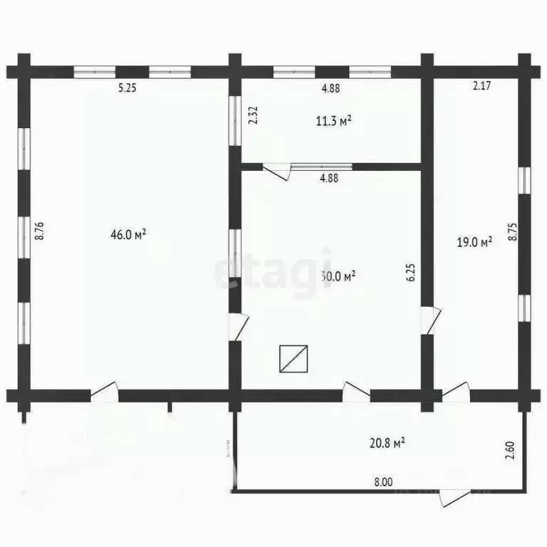 Дом в Башкортостан, Ишимбайский район, с. Макарово Базарная ул. (141 ... - Фото 1