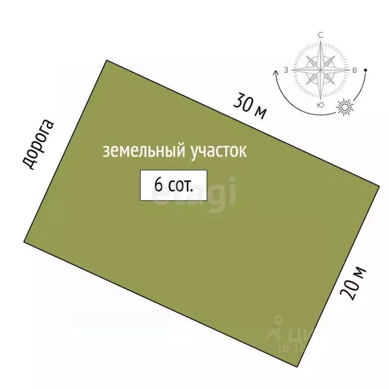 Участок в Крым, Ленинский район, Семисотское с/пос, с. Каменское ул. ... - Фото 2