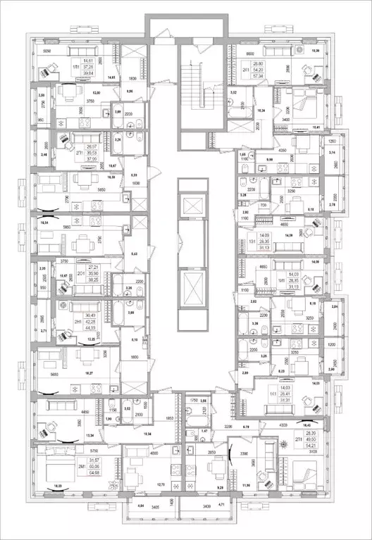 1-к кв. Белгородская область, Белгород Славянская ул. (39.86 м) - Фото 1