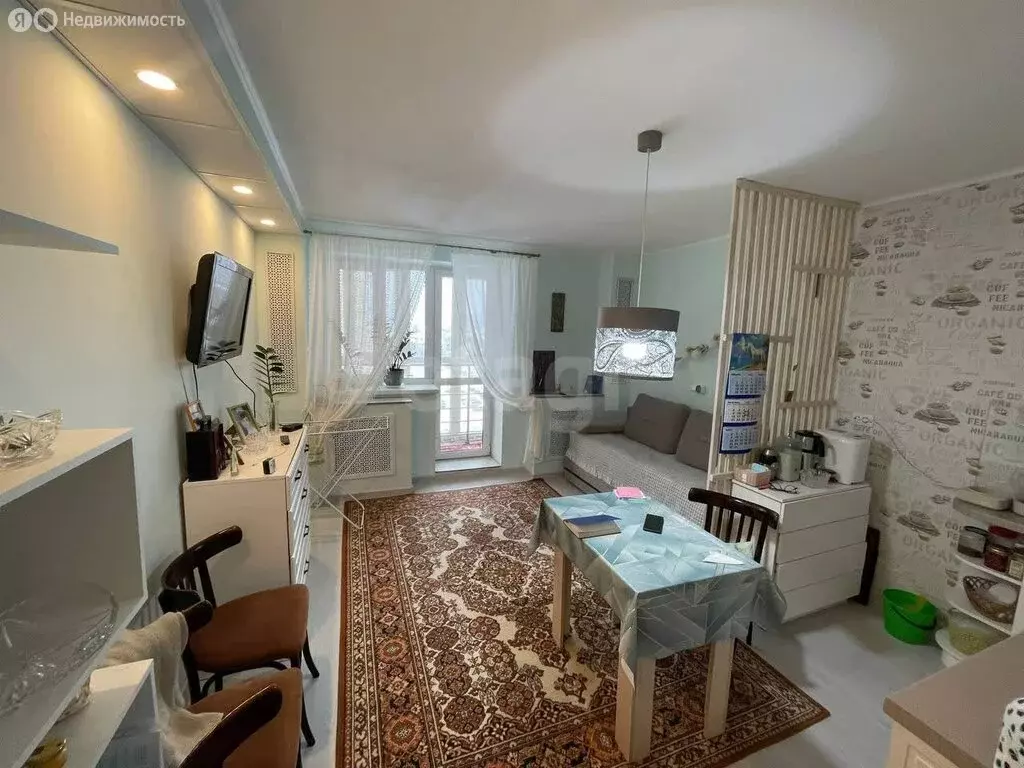 Квартира-студия: Тюмень, микрорайон Мыс, Судоремонтная улица, 29 (26.2 ... - Фото 1