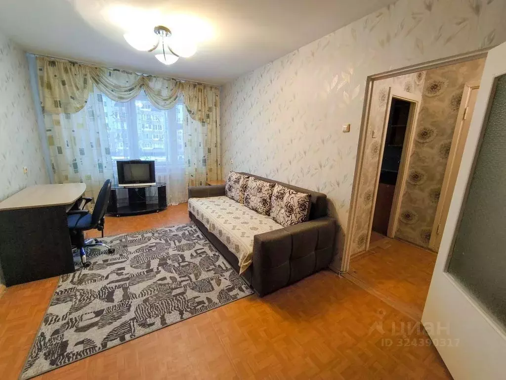 1-к кв. Псковская область, Псков ул. Рокоссовского, 30 (37.0 м) - Фото 1