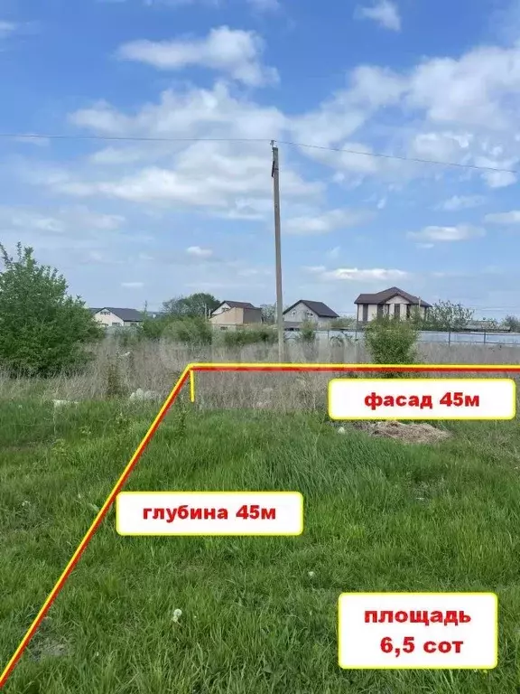 Участок в Краснодарский край, Анапа муниципальный округ, Гостагаевская ... - Фото 2