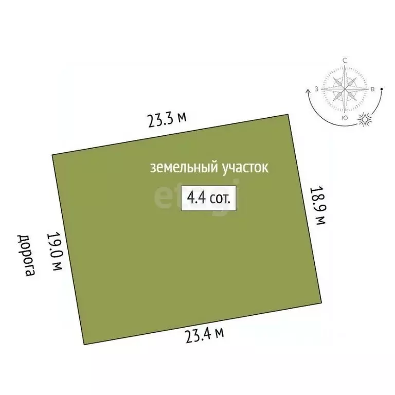 Участок в Ростовская область, Мясниковский район, Краснокрымское ... - Фото 2