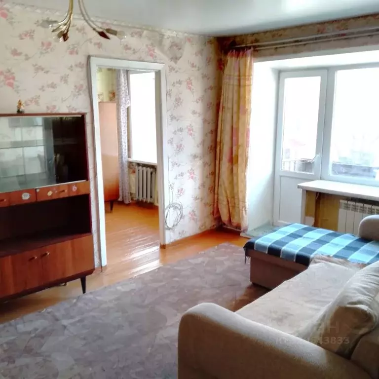 2-к кв. Алтайский край, Барнаул ул. Чернышевского, 55 (42.4 м) - Фото 1