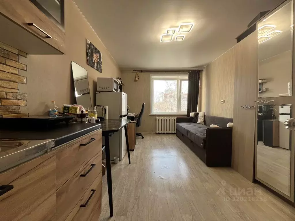 Студия Пермский край, Пермь ул. Гашкова, 13 (16.4 м) - Фото 1