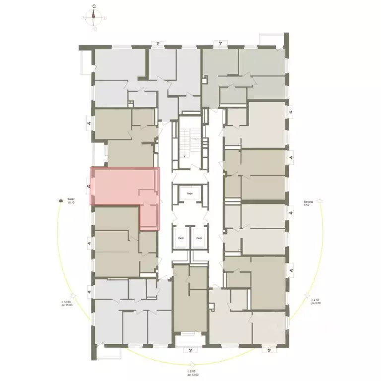 1-к кв. Башкортостан, Уфа Родина Парк жилой комплекс (31.5 м) - Фото 1