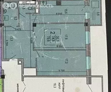3-комнатная квартира: Грозный, проспект Ахмат-Хаджи Абдулхамидовича ... - Фото 1