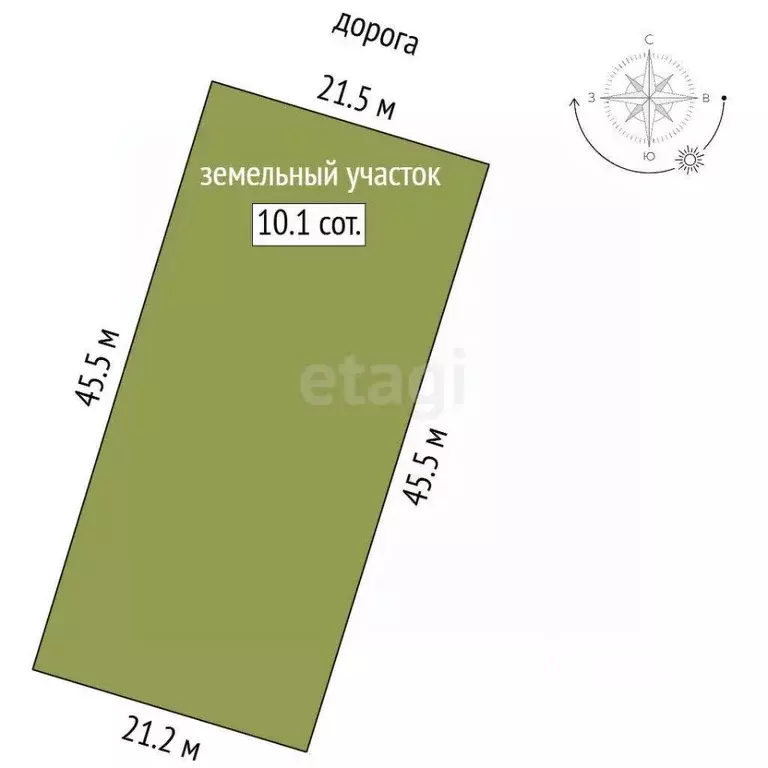 Участок в Калининградская область, Зеленоградский муниципальный округ, ... - Фото 1
