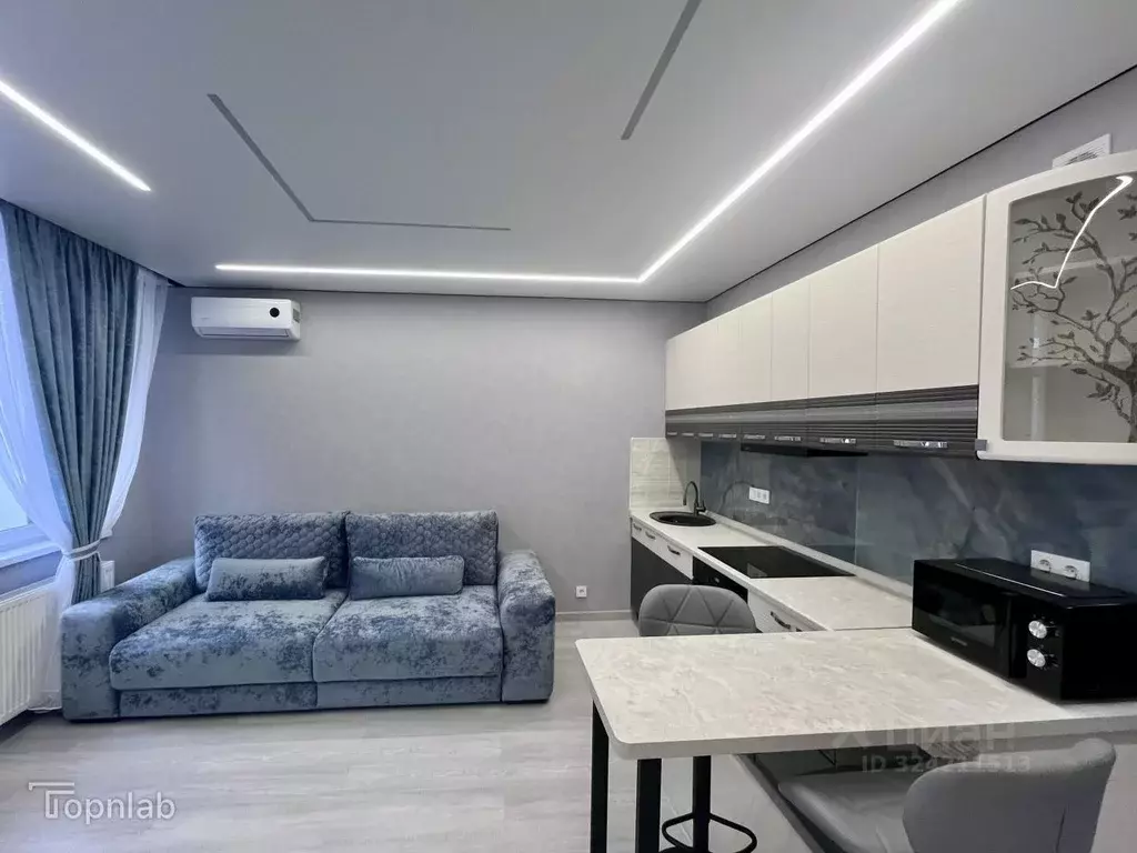 Студия Ростовская область, Ростов-на-Дону ул. Нансена, 109/5 (30.0 м) - Фото 2