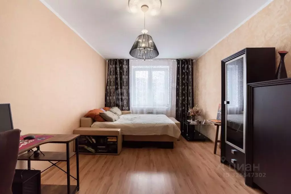 1-к кв. Калининградская область, Калининград Брусничная ул., 1 (42.0 ... - Фото 1