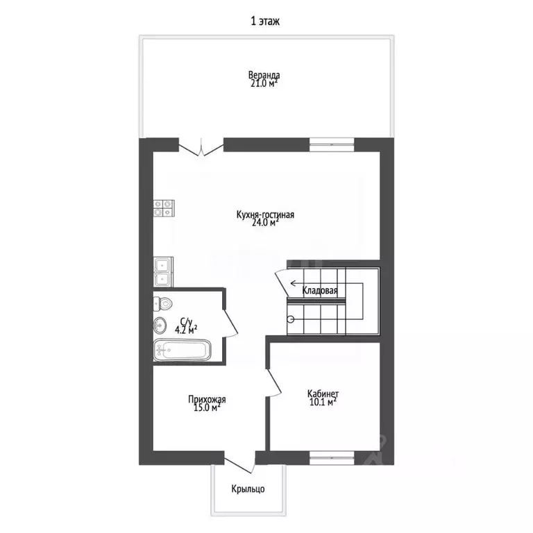Дом в Московская область, Раменский муниципальный округ, Кратово пгт ... - Фото 1