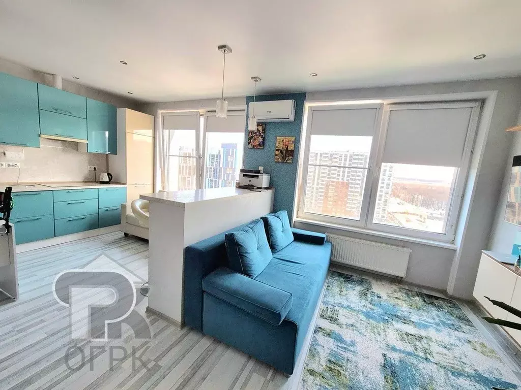 1-к кв. Московская область, Ленинский городской округ, д. Сапроново, ... - Фото 1