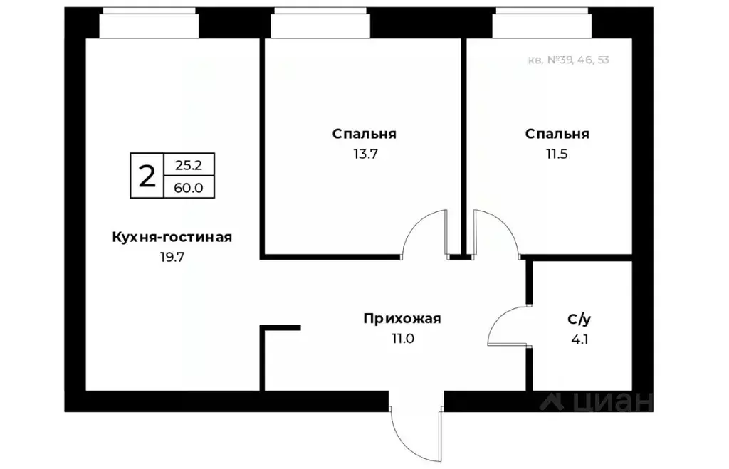 3-к кв. Оренбургская область, Оренбургский район, пос. Пригородный ... - Фото 0