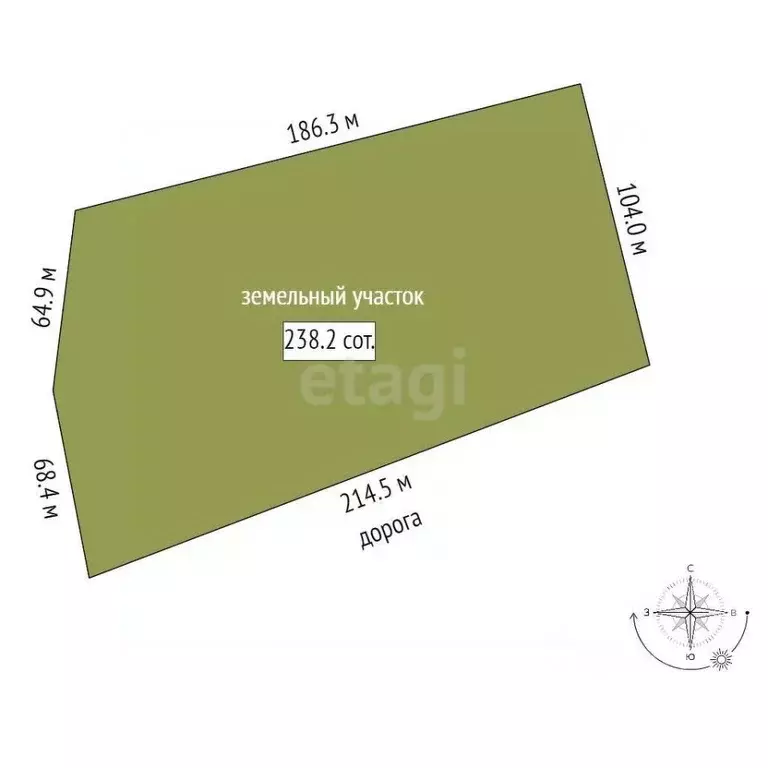 Участок в Калужская область, Перемышльский район, Большие Козлы с/пос, ... - Фото 2