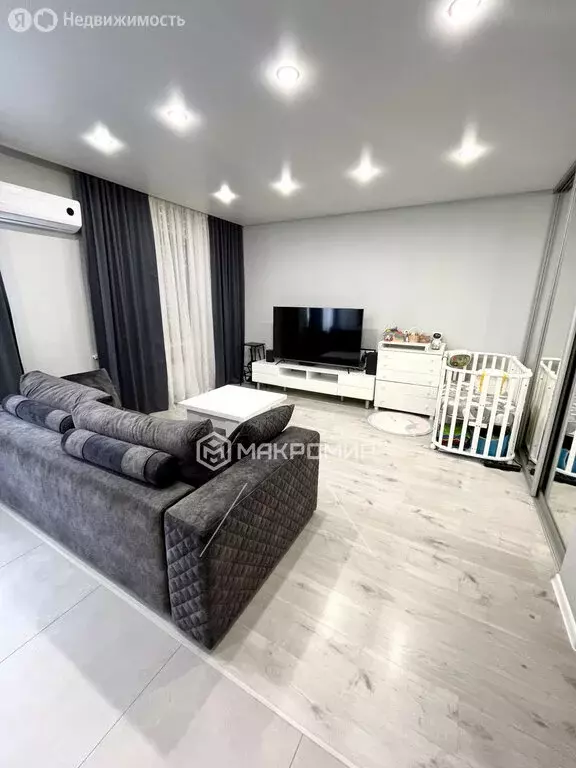 Квартира-студия: посёлок Стрелецкий, Парковая улица, 35А (36.3 м) - Фото 1