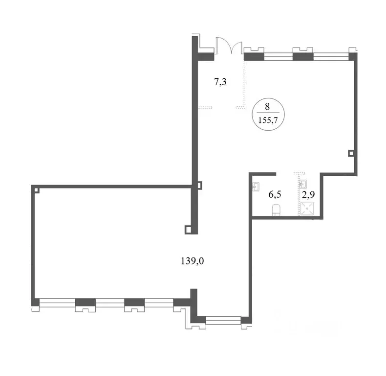 Помещение свободного назначения в Московская область, Одинцовский ... - Фото 1