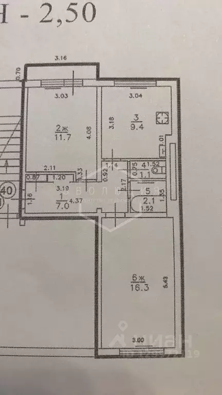 2-к кв. Калининградская область, Багратионовский муниципальный округ, ... - Фото 2