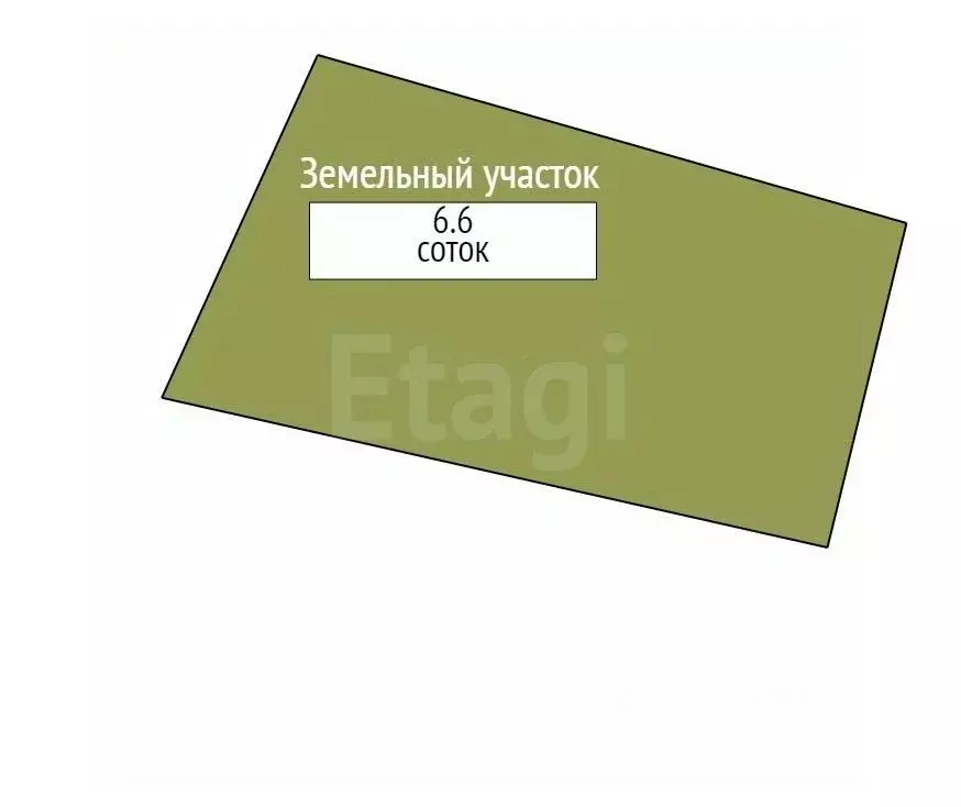 Участок в Вологодская область, пос. Майский проезд 9-й Зеленый (6.6 ... - Фото 2