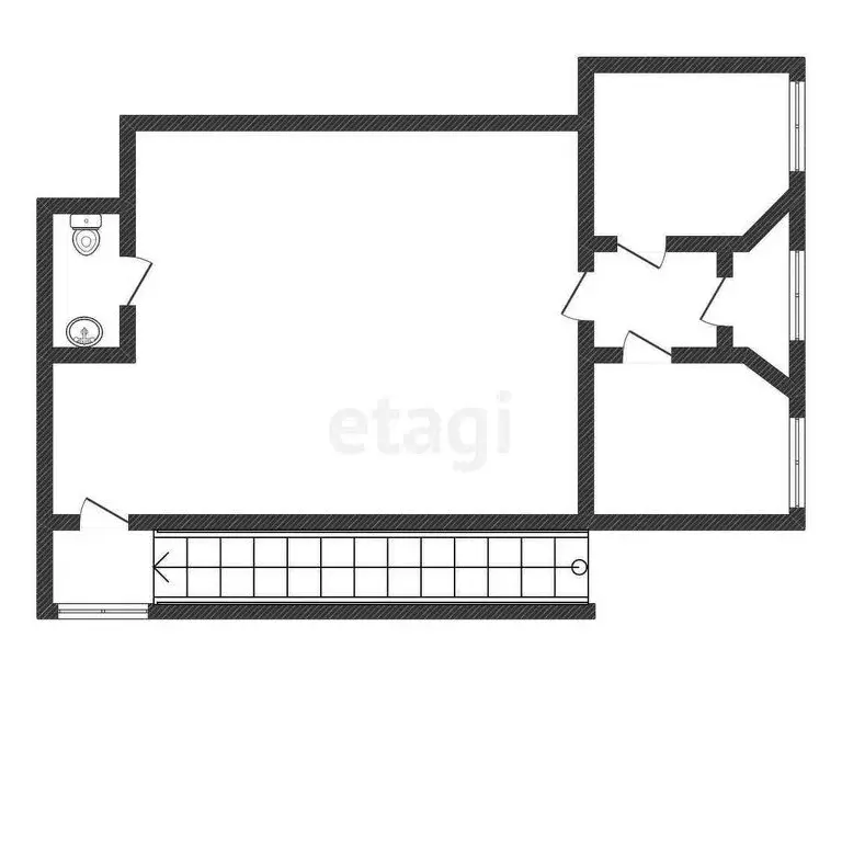 Офис (58.5 м) - Фото 1
