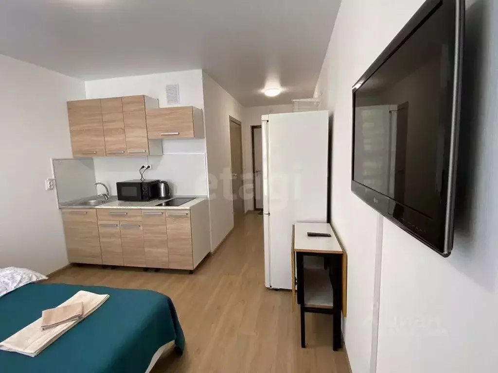 Студия Свердловская область, Екатеринбург Уктус жилрайон, Светлый мкр, ... - Фото 1