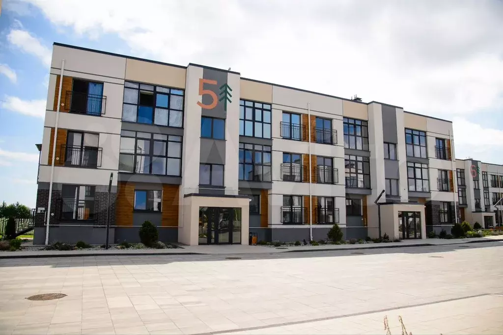 1-к. квартира, 37,9 м, 2/3 эт. - Фото 1