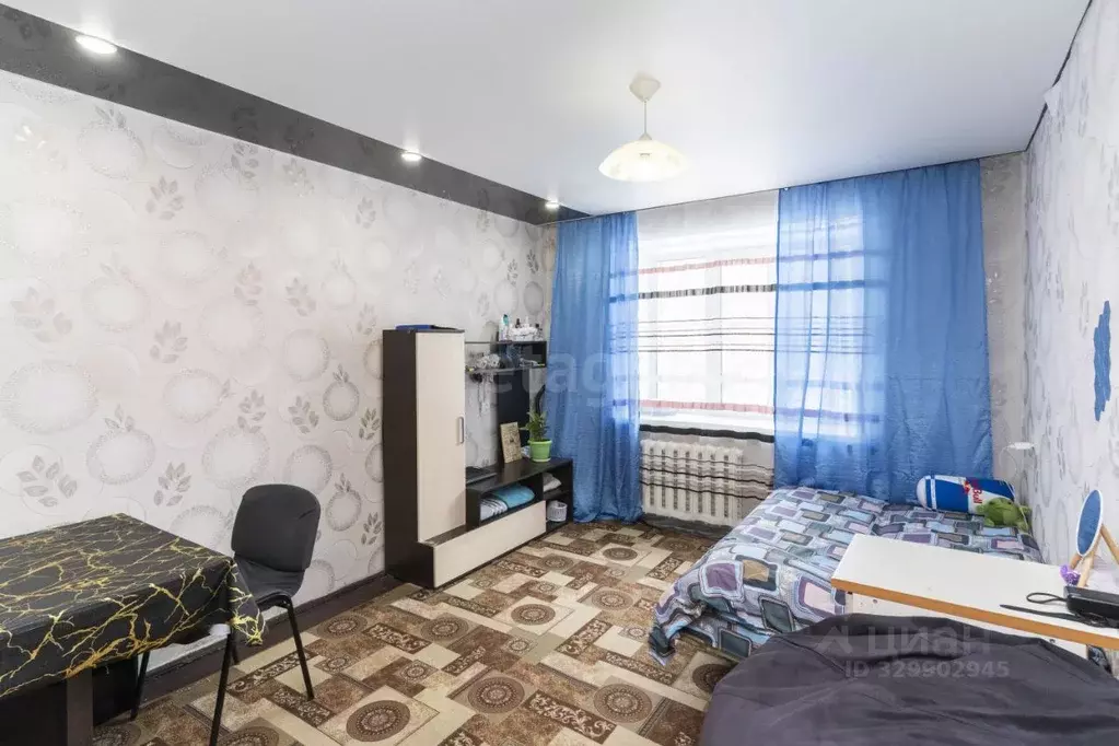 Комната Тюменская область, Тюмень Олимпийская ул., 17 (23.7 м) - Фото 1