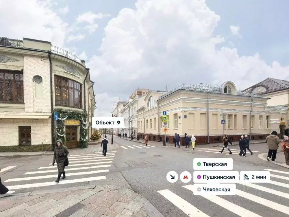 Торговая площадь в Москва Большая Бронная ул., 25С3 (47 м) - Фото 1