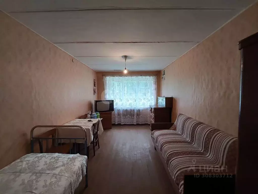 1-к кв. Вологодская область, Череповецкий район, Ягановское с/пос, с. ... - Фото 1