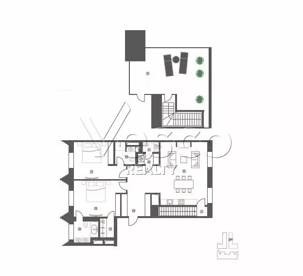 3-комнатная квартира: Москва, улица Большая Дмитровка, 9с1 (121 м) - Фото 0