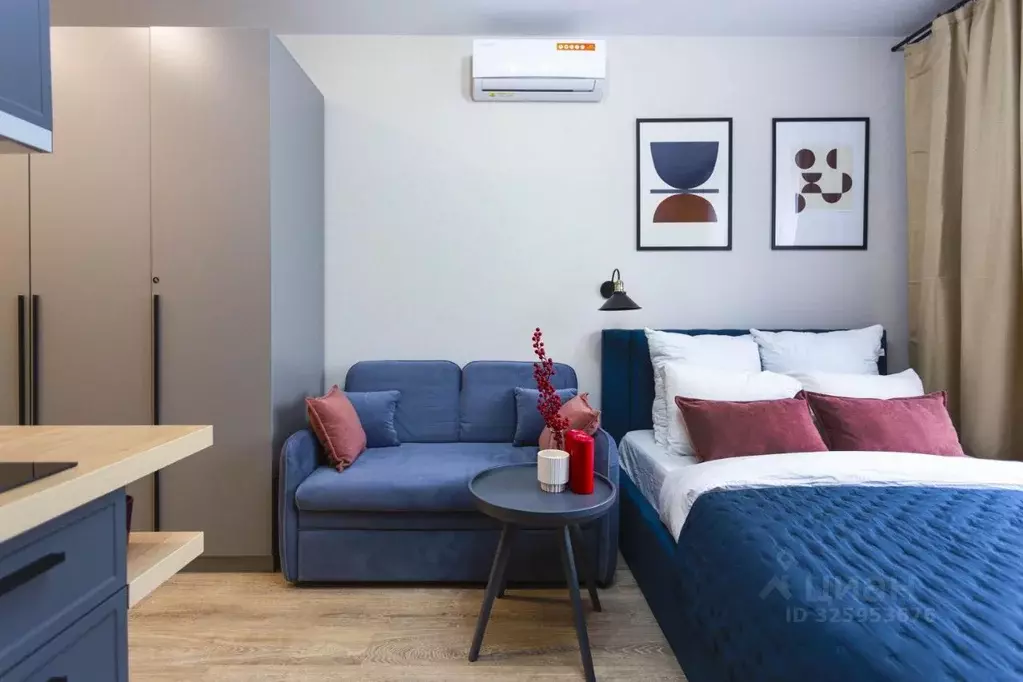 1-к кв. Москва № 2 кв-л, 5с1 (28.0 м) - Фото 1