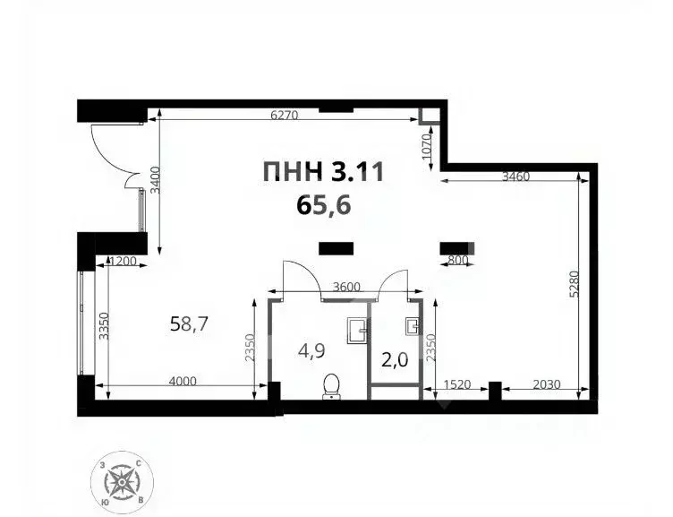 Помещение свободного назначения в Московская область, Химки ул. 1-я ... - Фото 2