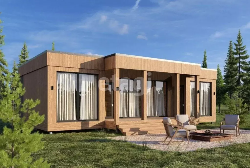 Дом в Мордовия, Саранск городской округ, пос. Пушкино  (54 м) - Фото 1