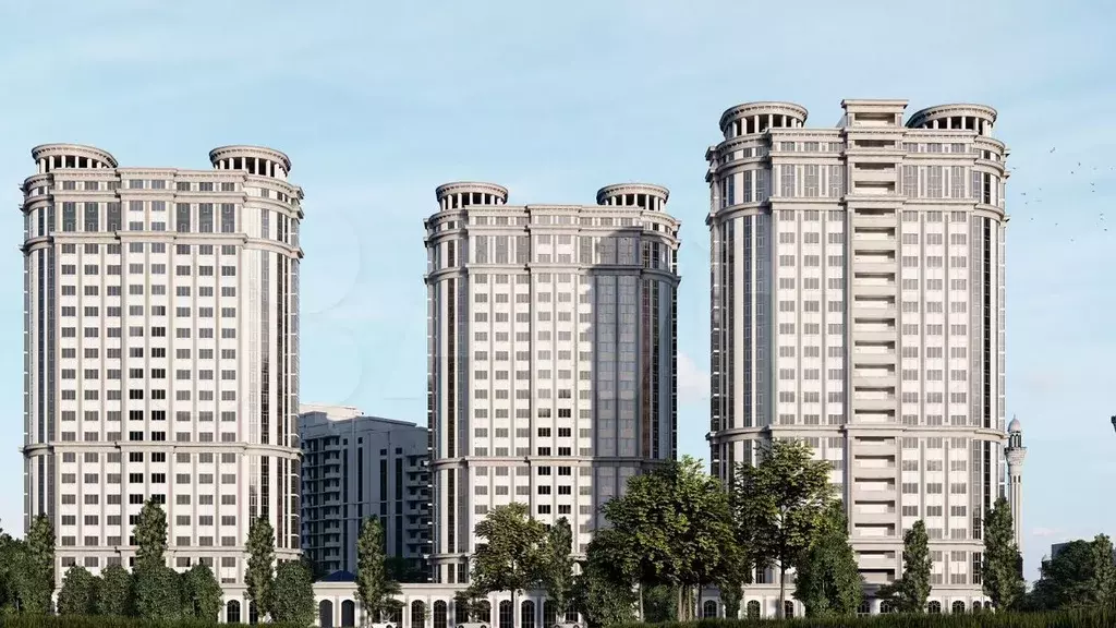 1-к. квартира, 45 м, 5/18 эт. - Фото 1