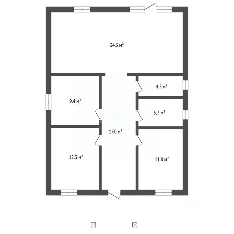 Дом в Воронежская область, Семилукский район, с. Девица Первомайская ... - Фото 1