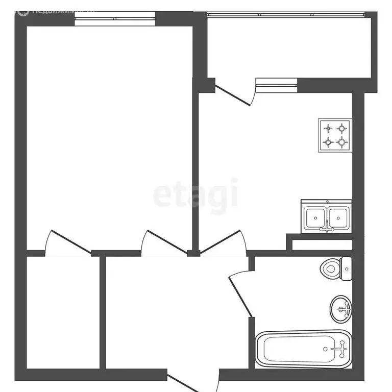 1-комнатная квартира: Санкт-Петербург, Плесецкая улица, 4 (37 м) - Фото 1