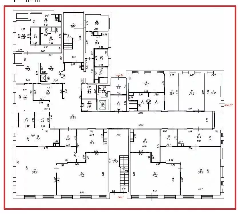Помещение свободного назначения в Москва Тагильская ул., 4В (2141 м) - Фото 2