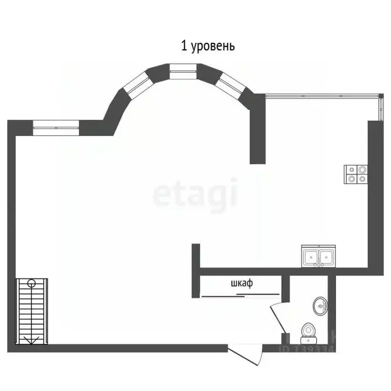 3-к кв. Тюменская область, Тюмень ул. Котовского, 5к1 (119.1 м) - Фото 2