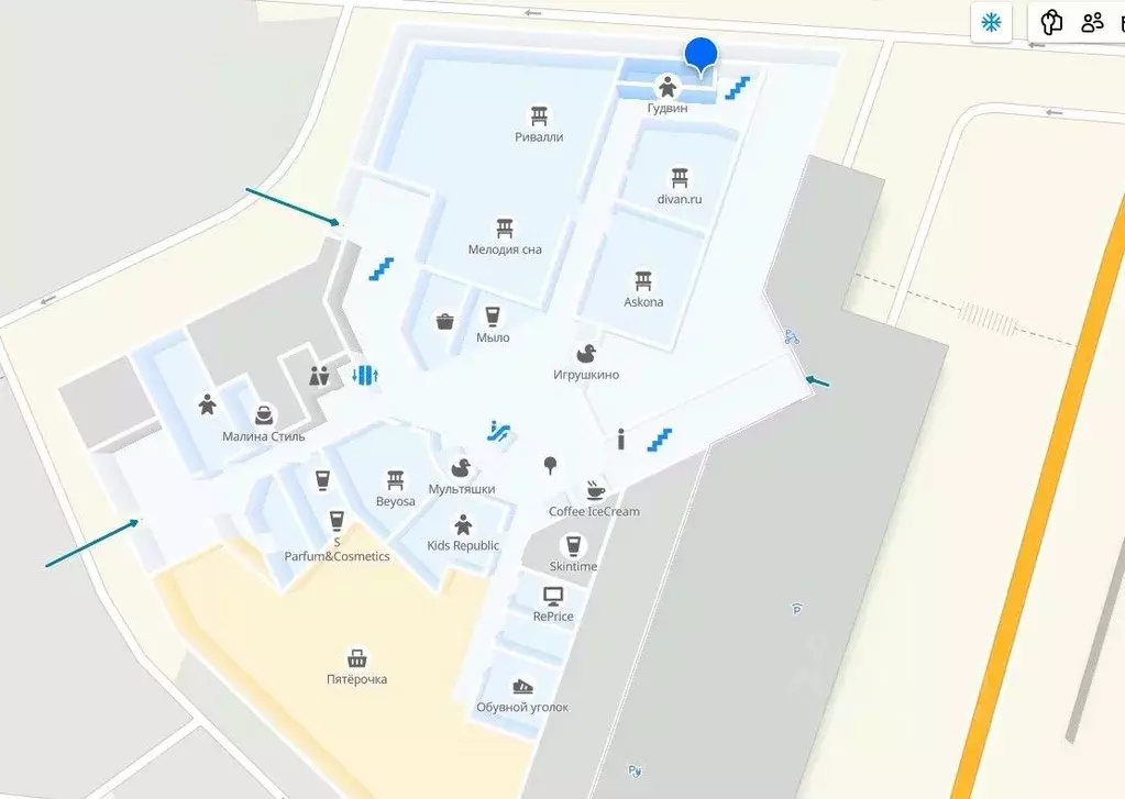 Торговая площадь в Саха (Якутия), Якутск ул. Чернышевского, 74/8 (36 ... - Фото 2